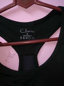 Clovia Black Sports Bra
