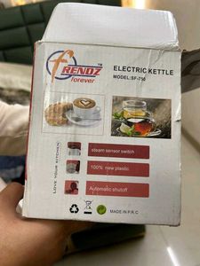 🔌 Electric Kettle – Frendz Forever