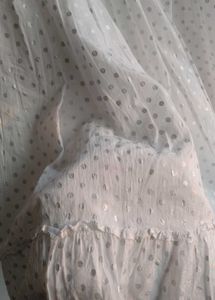 White Polka Dot Dress