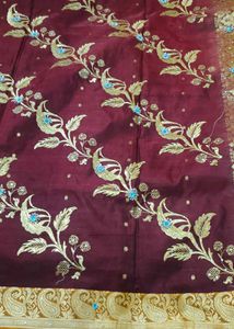 kanjivaram Embroidered Saree