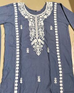 Elegant Embroidered Kurta