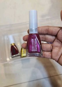 Sparkly Green &amp; Multi Nail Polish