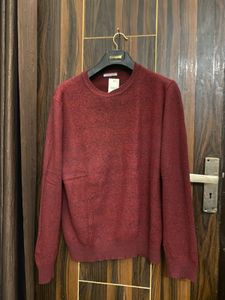 A Red Carter Balanche Sweater