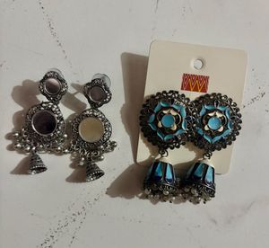 Oxidised Silver Jewellery Combo