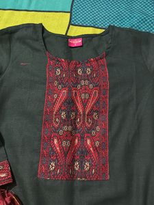 3 Pcs Suit Set Green