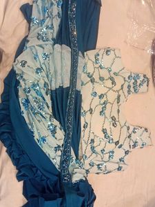 Lycra saree