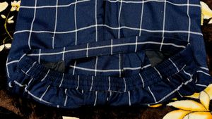 Dark Blue Printed Lower