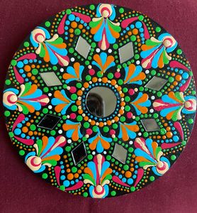 Dot Mandala Tea Coasters
