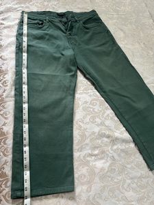 Forever 21 Green Chinos