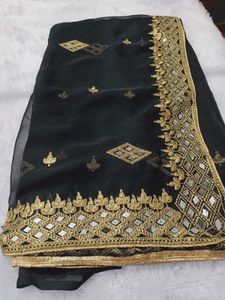 Chitralekha Fashionable Mirror Saree Brand New