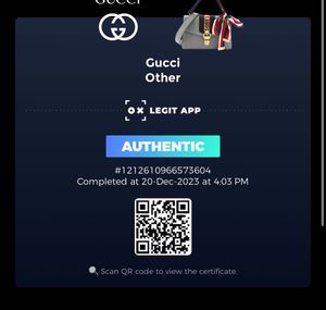 Auth Gucci Vintage 1973 Logo Gold Plated Bag