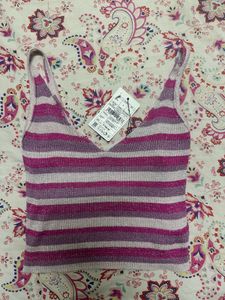 Pink Shimmer Top