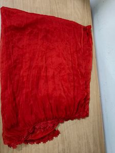 Red Dupatta , pallu (Women&#39;s)