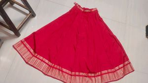(lehenga &amp; blouse )no dupatta with this