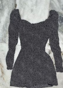 Polka Dot Mini Dress