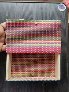 Colorful Woven Box 🌈
