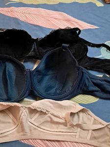 Combo Of Three  Branded  Imported Fabric  Bra