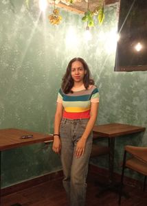 Striped Knit Top