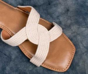 Rope flat sandal 👡