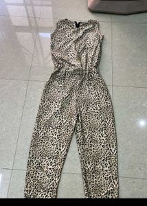 Animal Print Jumpsuit