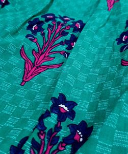 Price Drop! Royal Blue Pure Cotton Kurta Stitched