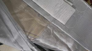 Elegant Silver Tissue Kota Saree