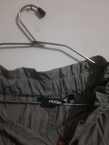 Gray Parachute Pants