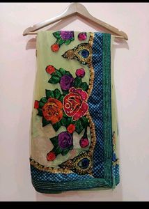 Net Rose Saree On Sale