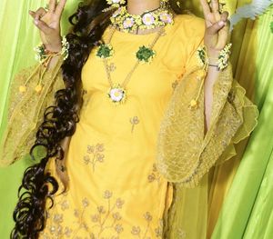 Woman Pakistani Sarara Kurti Dress