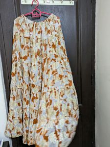 Multi Colour Skirt - Free Size
