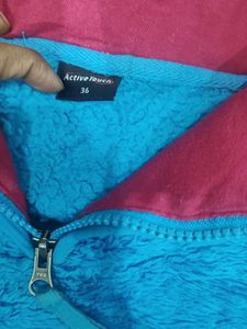 Cozy Blue Fleece Pullover