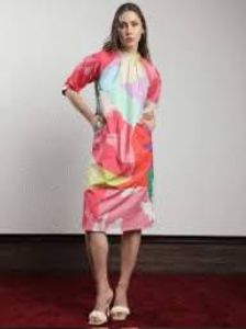 Rareism Round Neck Dress
