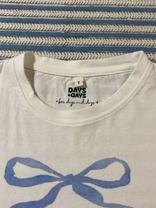 Pinteresty Bow Cropped tshirt