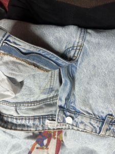 Light Wash Wide Leg Jeans