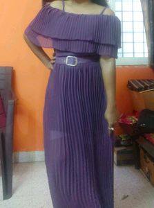 Beautiful Purple Dress For Sale.. Used Only Once