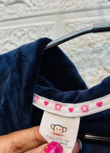 🇦🇺 Paul Frank Imported Velour Hoodie