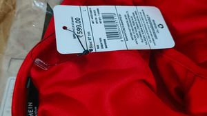 Korean Off-Shoulder Red Top