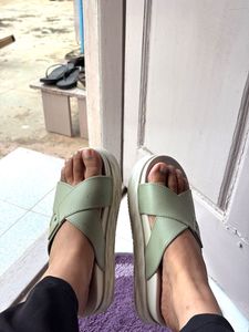 Olive Green Sandals