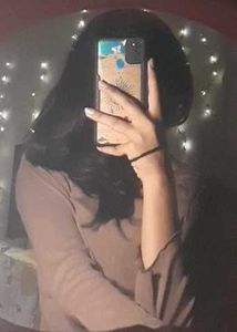 Brown Long Sleeve Ruffle Hem Top🤎