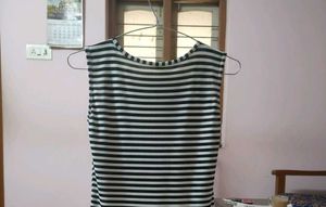 Striped Sleeveless Top