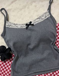 Padded Lace Trim Cami