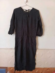 Black kurta for women