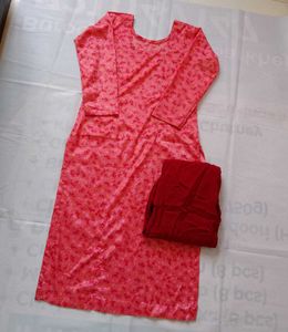 Kurti Pant Set (2 Inch Margin