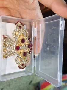 Hair Clip with Rhinestones