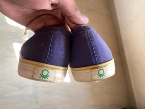 United Colors of Benetton Blue Casual Shoes