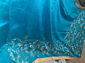 Teal Indian Dress Material