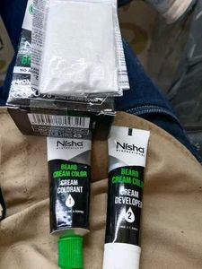 Nisha Beard Color Cream Developer