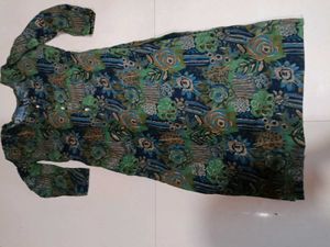Green Kurta Pant Set