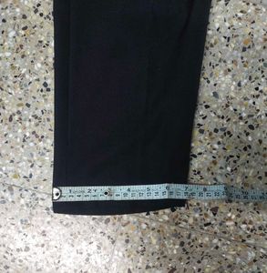 Black Casual Trouser For Mens