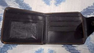 Black Leather Wallet